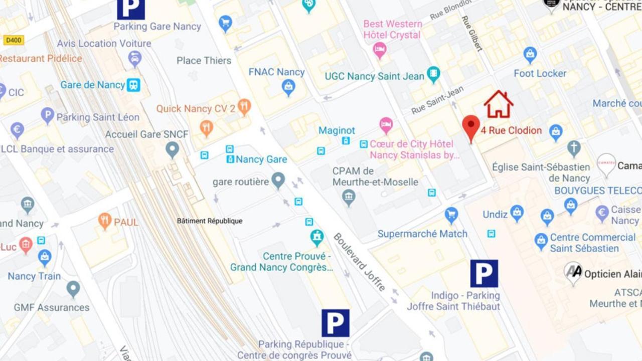 Studios Nancy Gare - Stanislas Ngoại thất bức ảnh